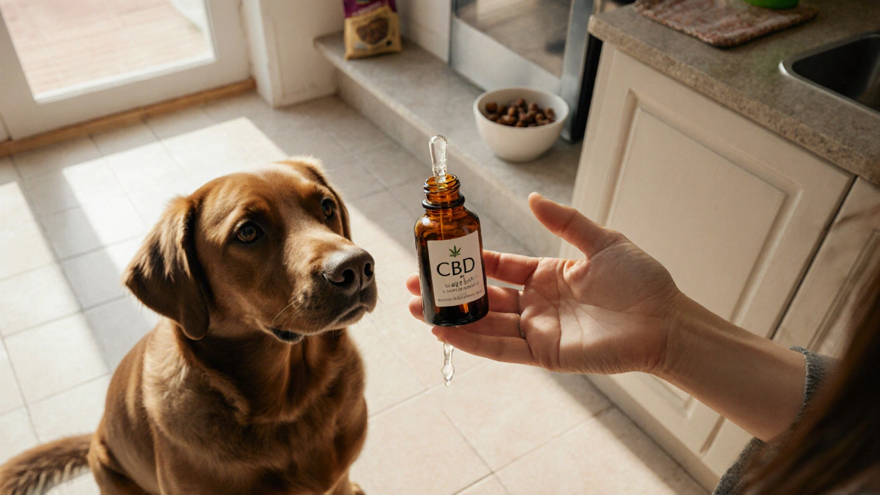 Co potřebujete vědět před podáním CBD psovi