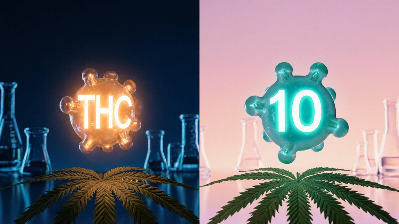 Delta‑10 vs Delta‑9: Jaký je rozdíl v síle a účincích?