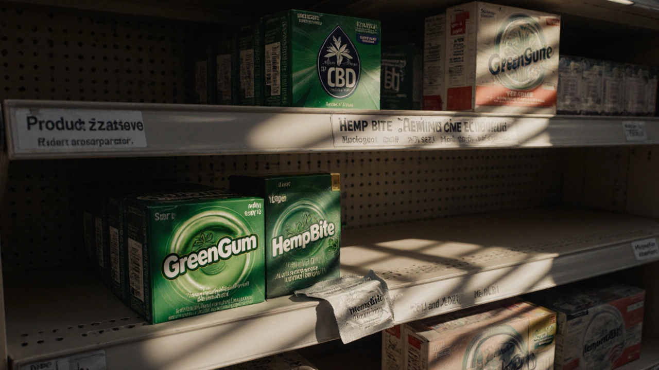 Které žvýkačky s konopím jsou ukončovány?