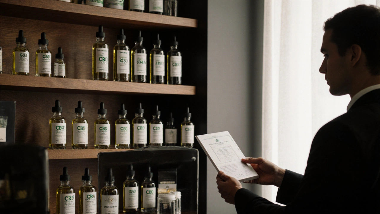 Specializovaný obchod s CBD olejem, kapslemi a mastmi s certifikáty kvality.