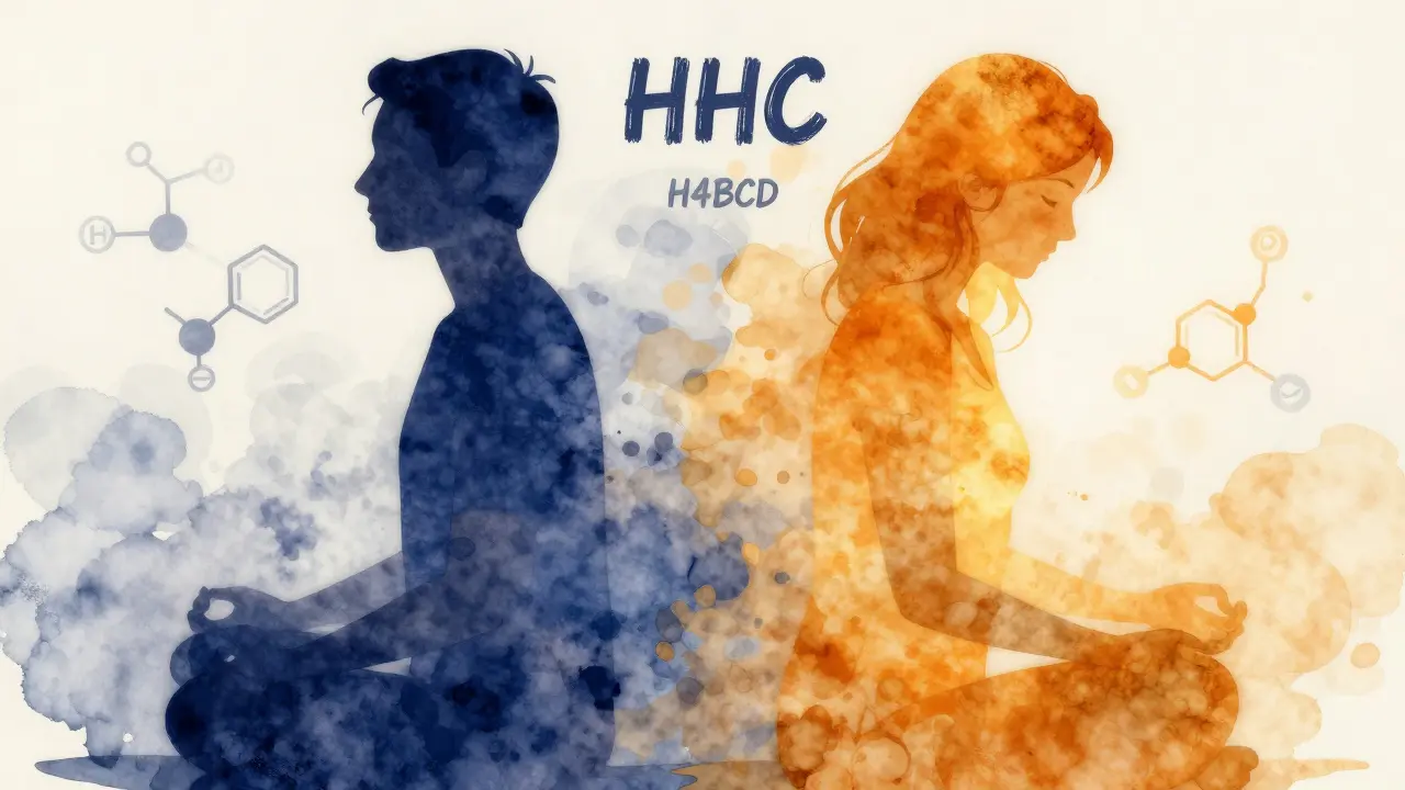 Dva siluety lidí – jeden klidný s modrým světlem, druhý s teplým světlem a mírnou zmateností.