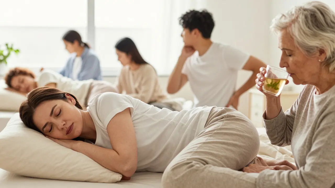 Různí lidé běžně užívají CBD v každodenních situacích — spánek, klid, úleva od bolesti.