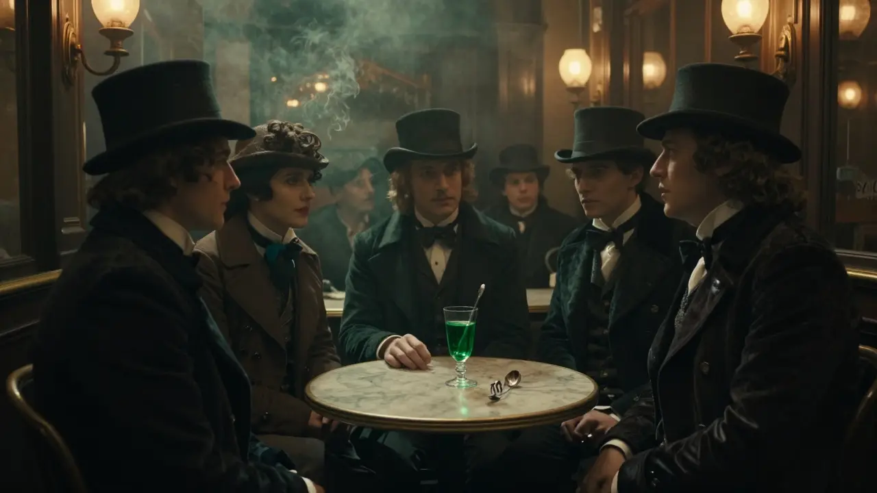 Co dělá absint s mozkem? Mýty a realita thujonu