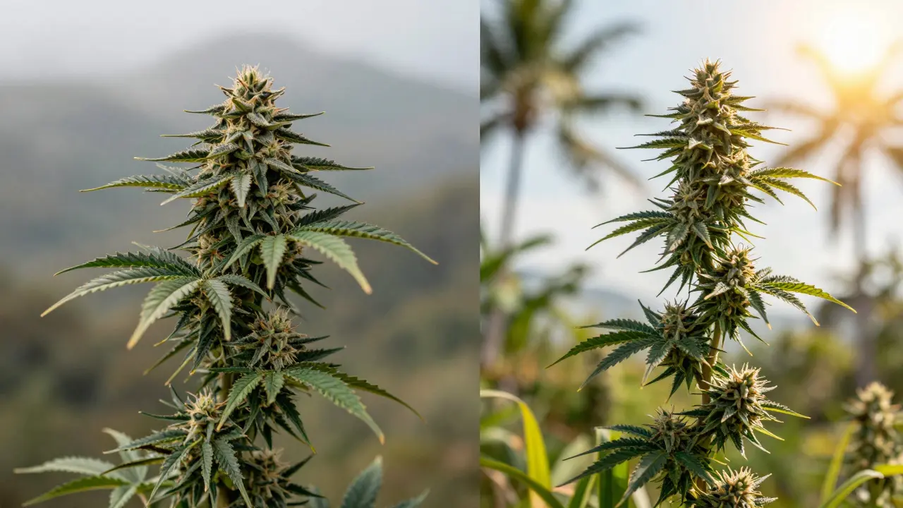 Je konopné květí indica, nebo sativa? Rozdíly a efekty