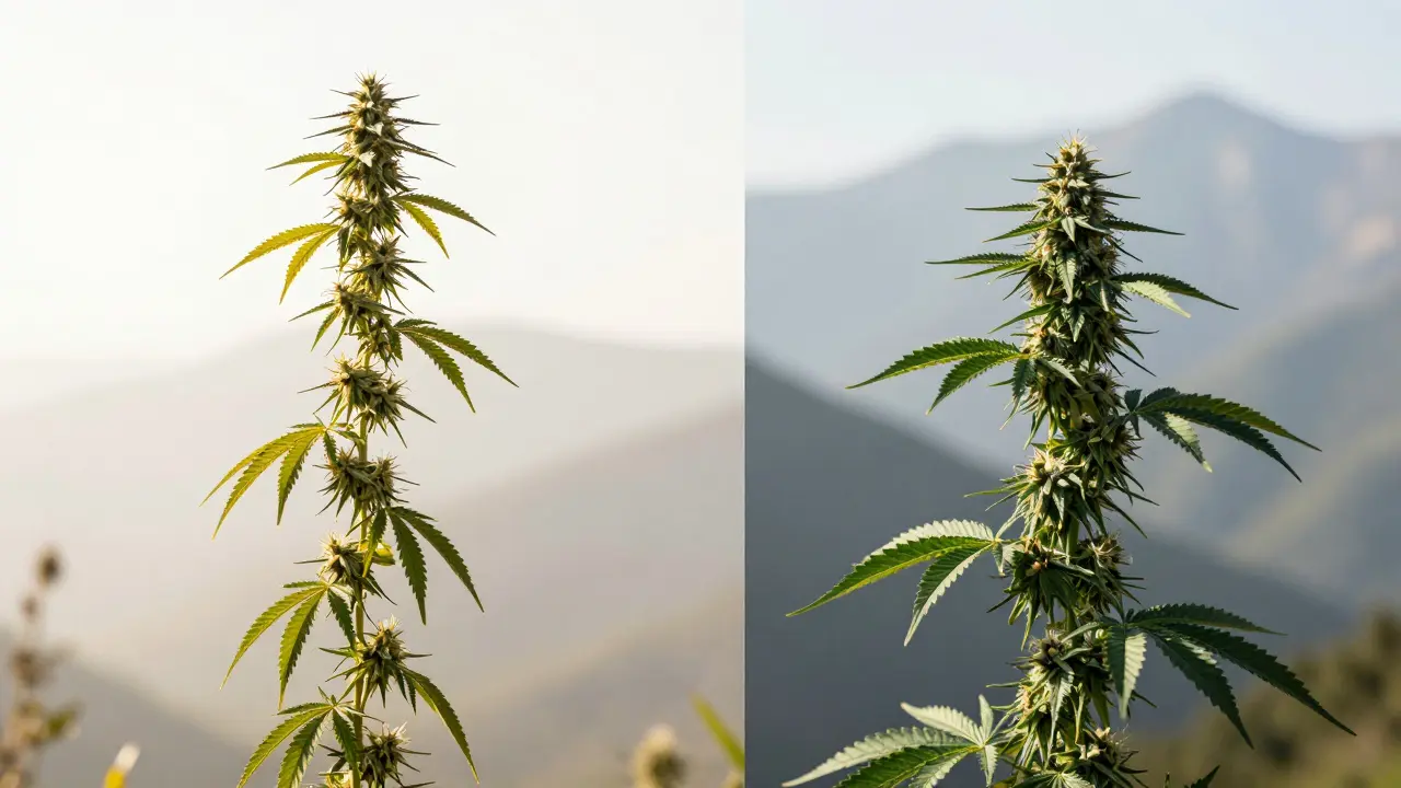 Je konopné květní CBD indica nebo sativa? Rozdýlejme v tom