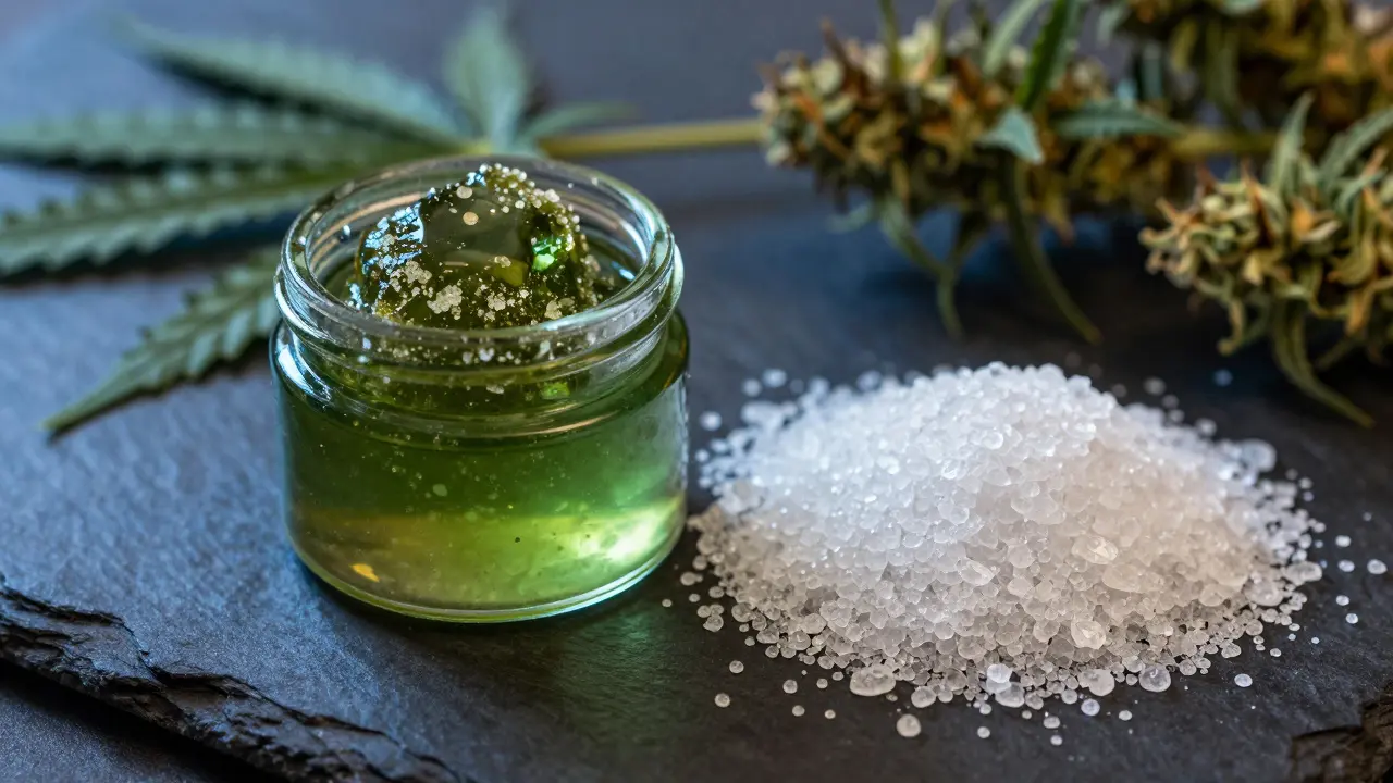 Žije live resin jinak než CBD krystal? Porovnání efektů a konzistence