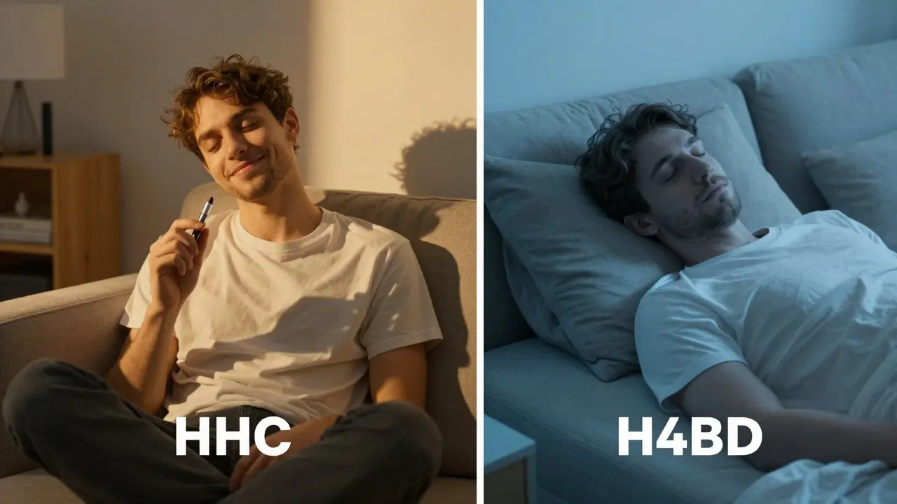 Kontrast mezi lehkou euforií a hlubokou relaxací