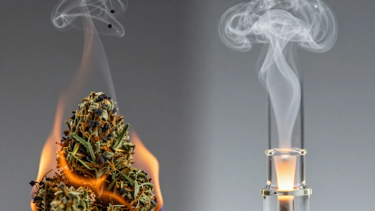 Dabs versus květ: Co je pro plíce horší a jak kouřit bezpečněji?