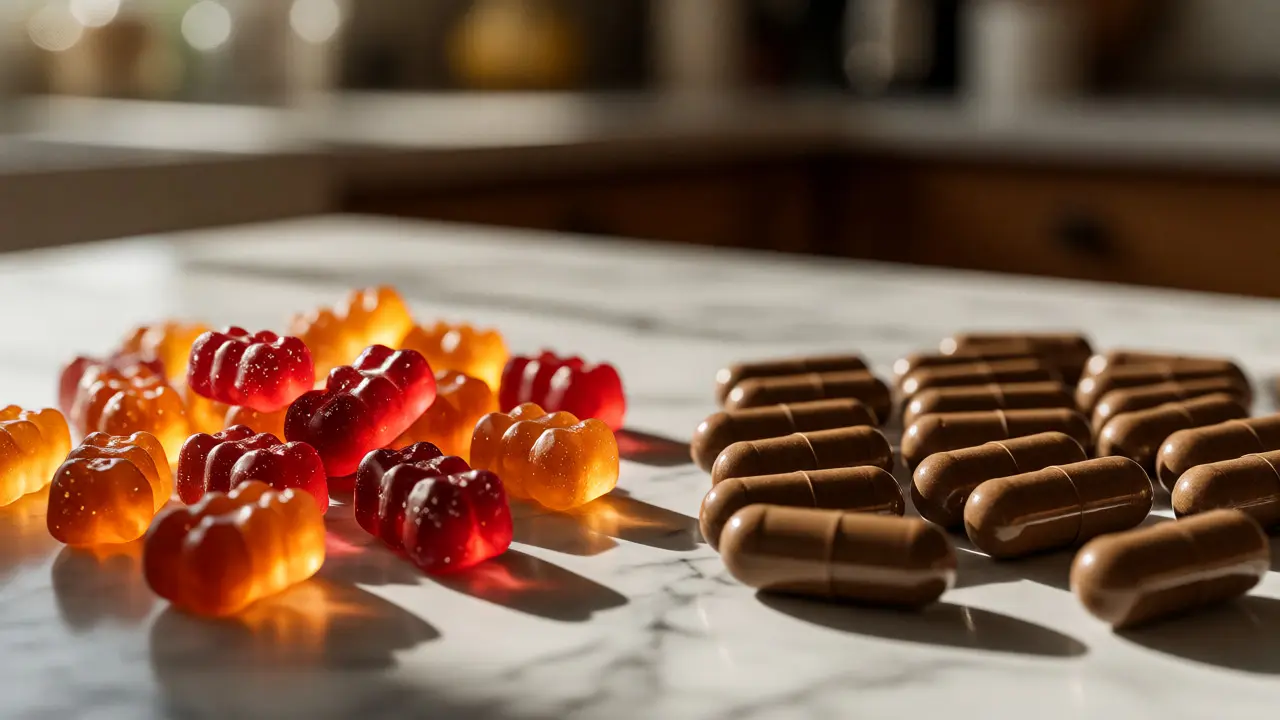 CBD gummies vs. kapsle: Co je lepší pro vás?
